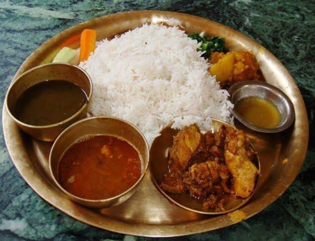 Chicken Thali